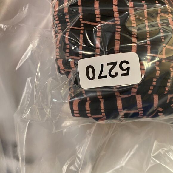 Ashley Steward Top Women 3XL Plus Pink Black Off Shoulder Long Sleeve - Picture 10 of 10